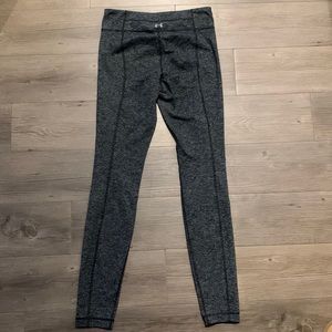 Under Armour leggings, size small, color heather gray, lightly worn